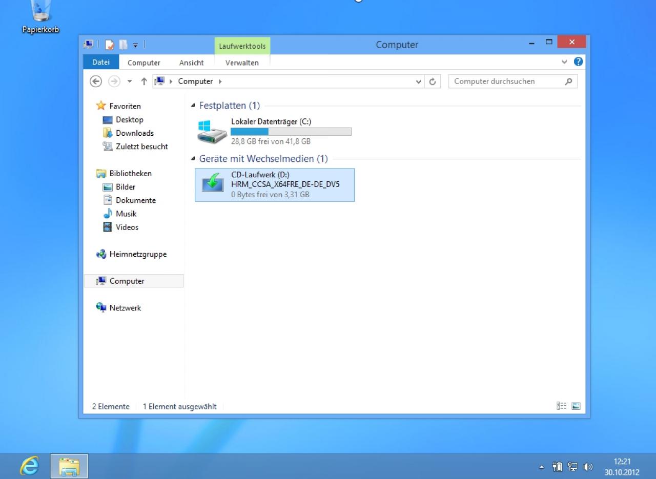[30/10/2012] Der Windows 8 Installationsleitfaden: So installieren Sie Windows 8 schnell und problemlos (7)