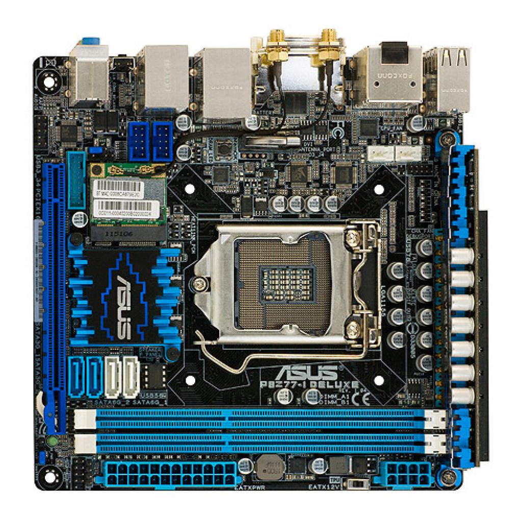 [12/10/2012] Asus stellt P8Z77-I Deluxe vor: Mini-ITX-Platine mit Wi-Fi (3)