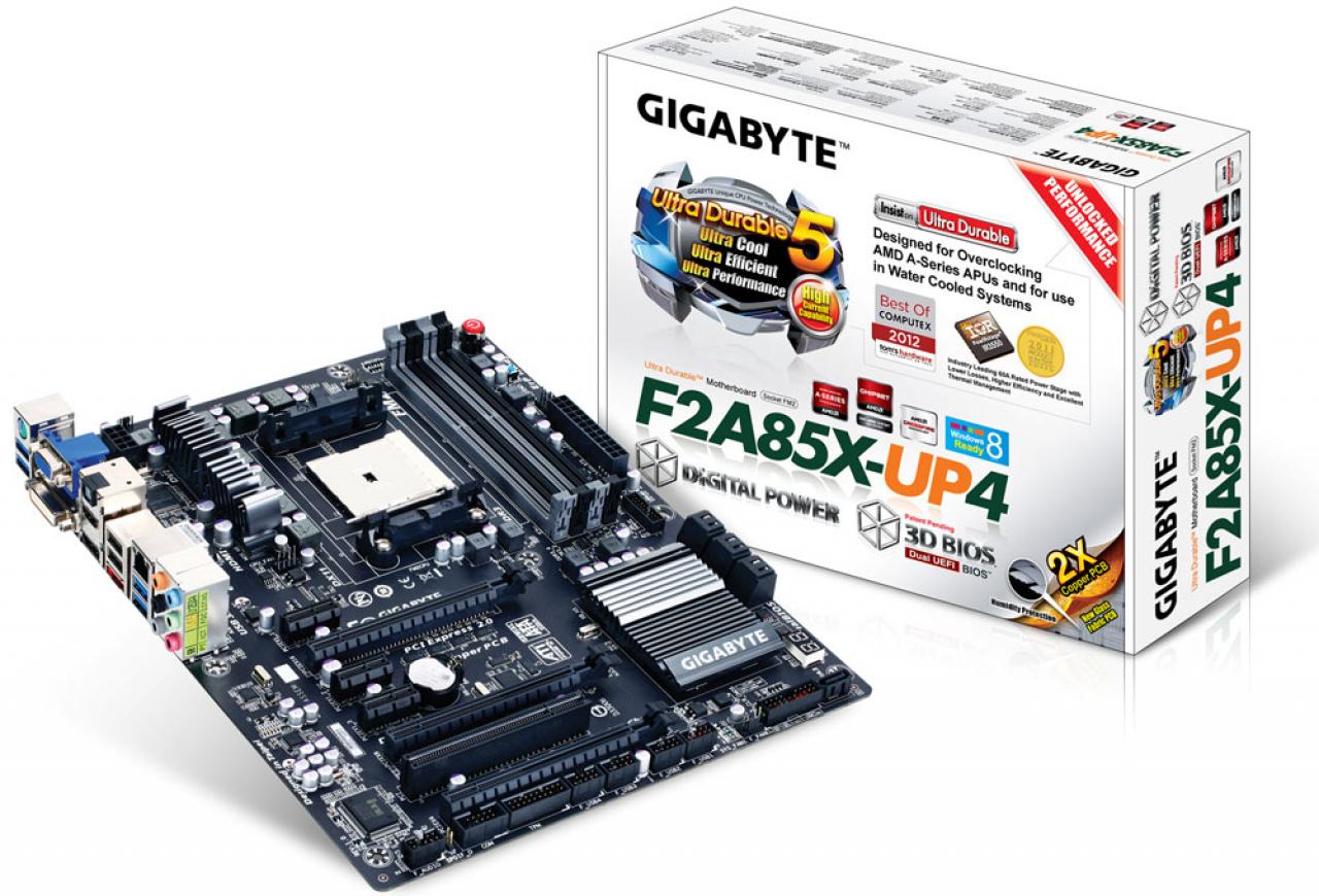 [02/10/2012] Gigabyte F2A85X-UP4