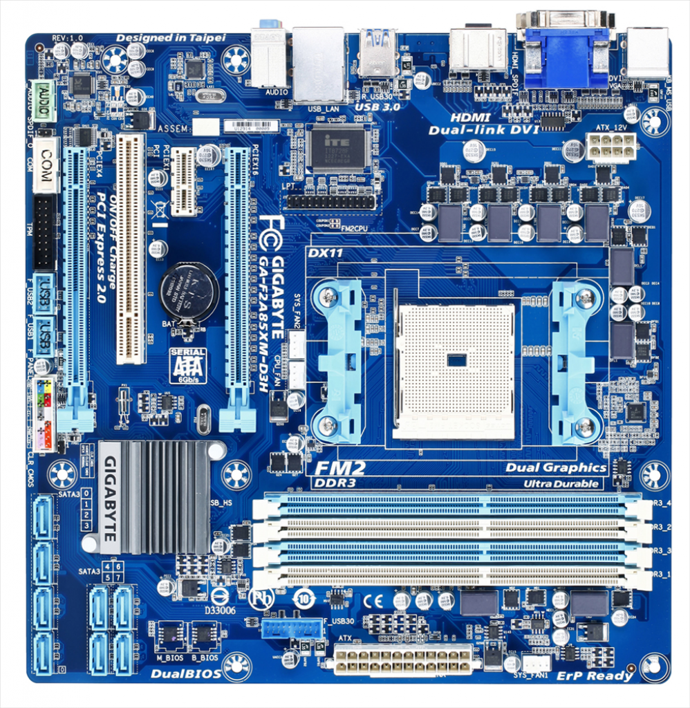 [15/10/2012] Gigabyte präsentiert GA-F2A85XM-3H - Micro-ATX-Bord für FM2-Sockel mit steigender Verfügbarkeit (2)