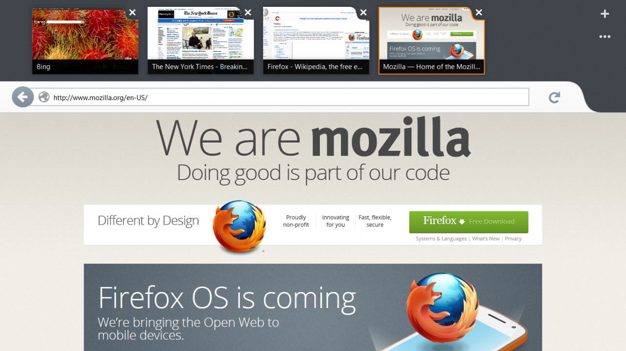 [06/10/2012] Windows 8: Preview der Firefox-Version erschienen. (1)