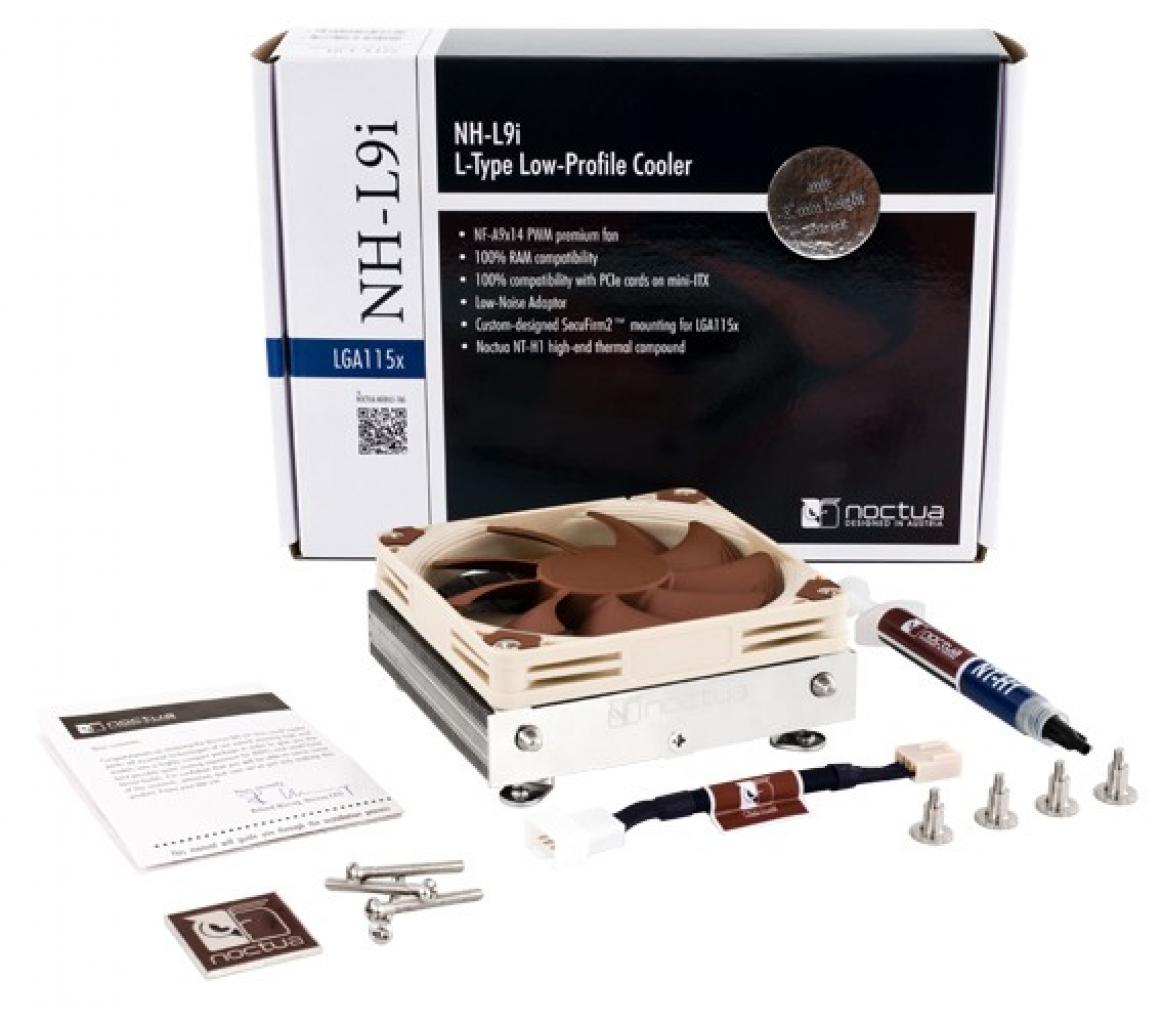 [23/10/2012] Noctua stellt NH-L9 Low-Profile-CPU-Kühler mit sehr flacher Bauhöhe vor (1)