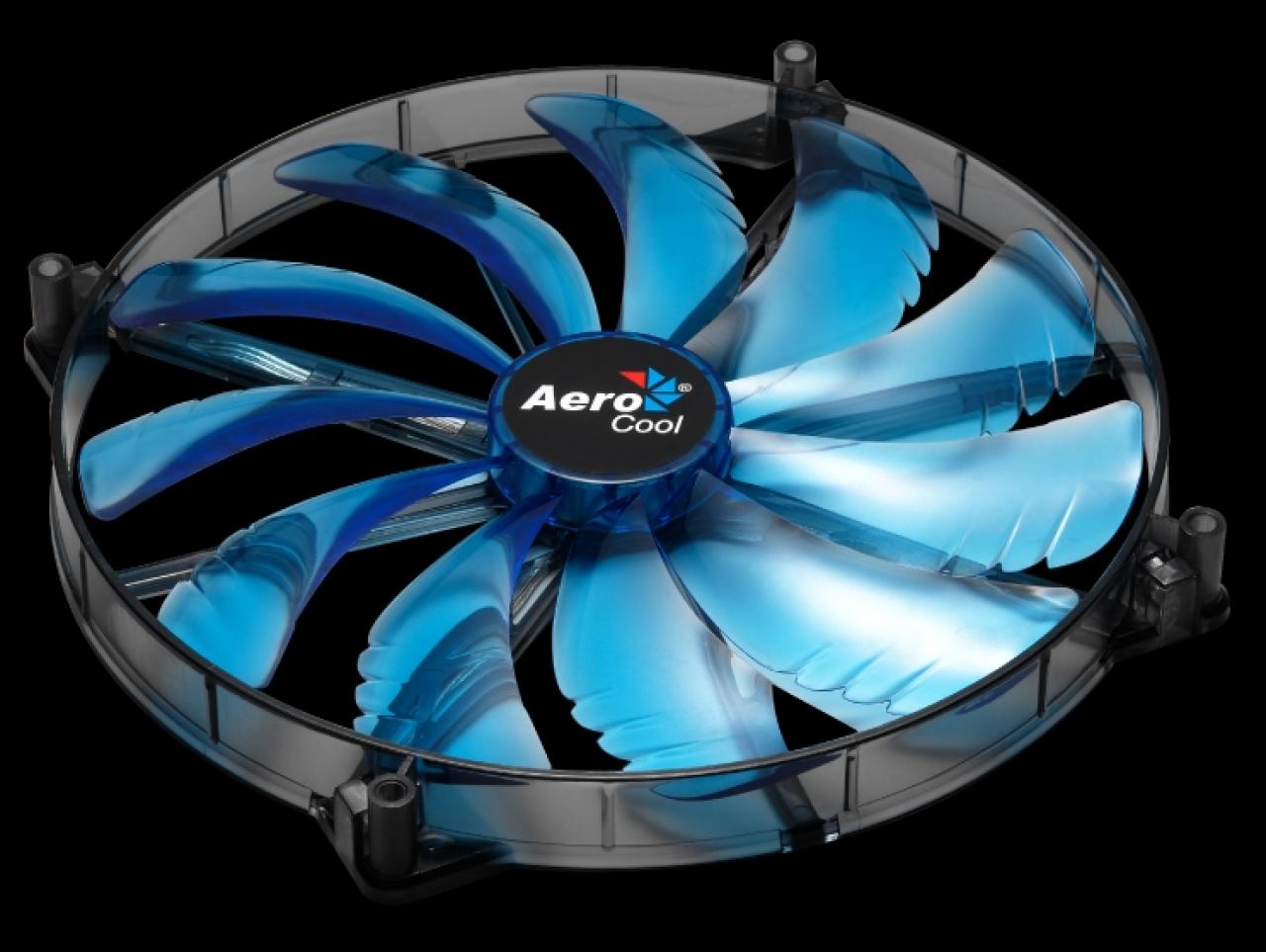 [01/10/2012] Aerocool kündigt neue Silent-Master-Lüfter mit 200-mm-Durchmesser an (4)