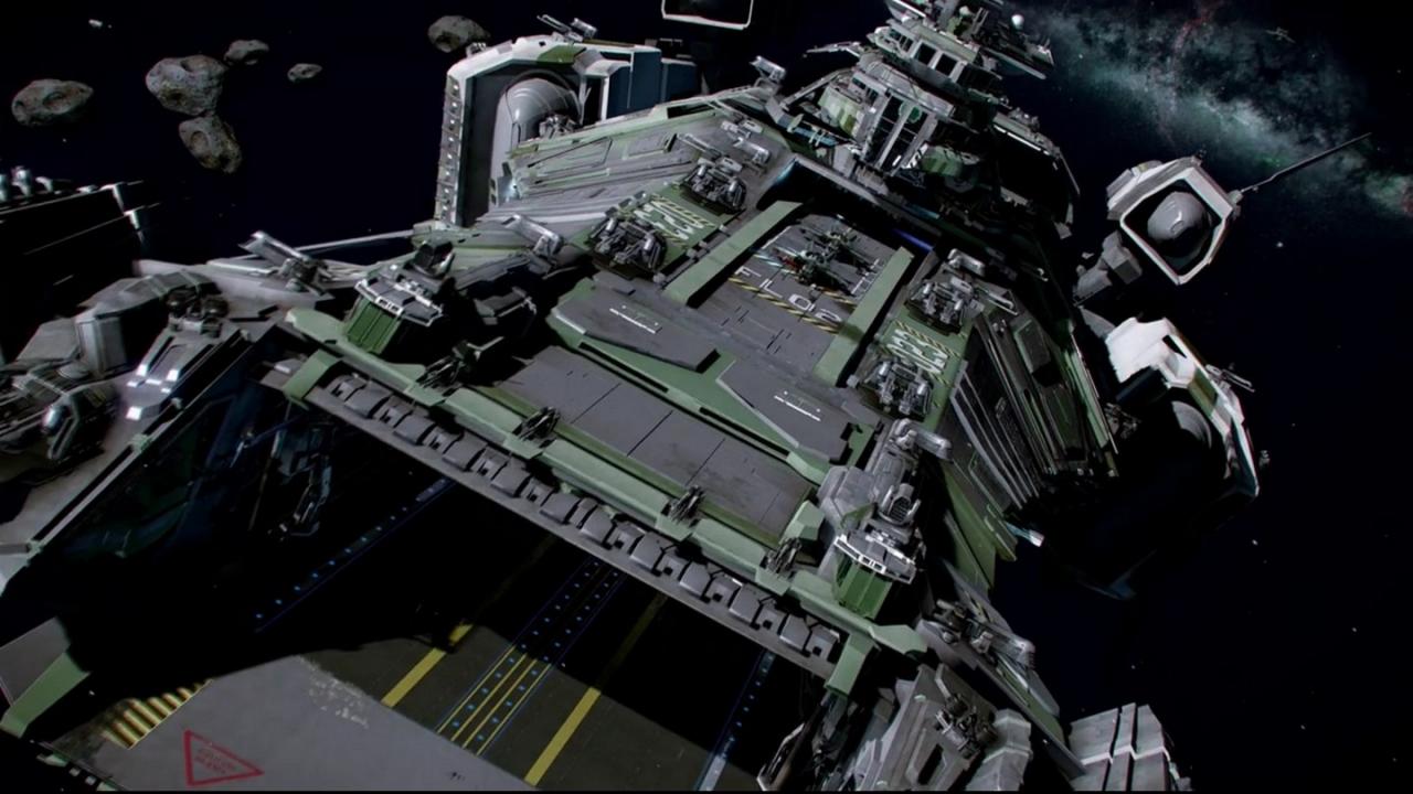 [14/10/2012] Star Citizen - Spielszenen aus dem Cinematic Trailer (1)