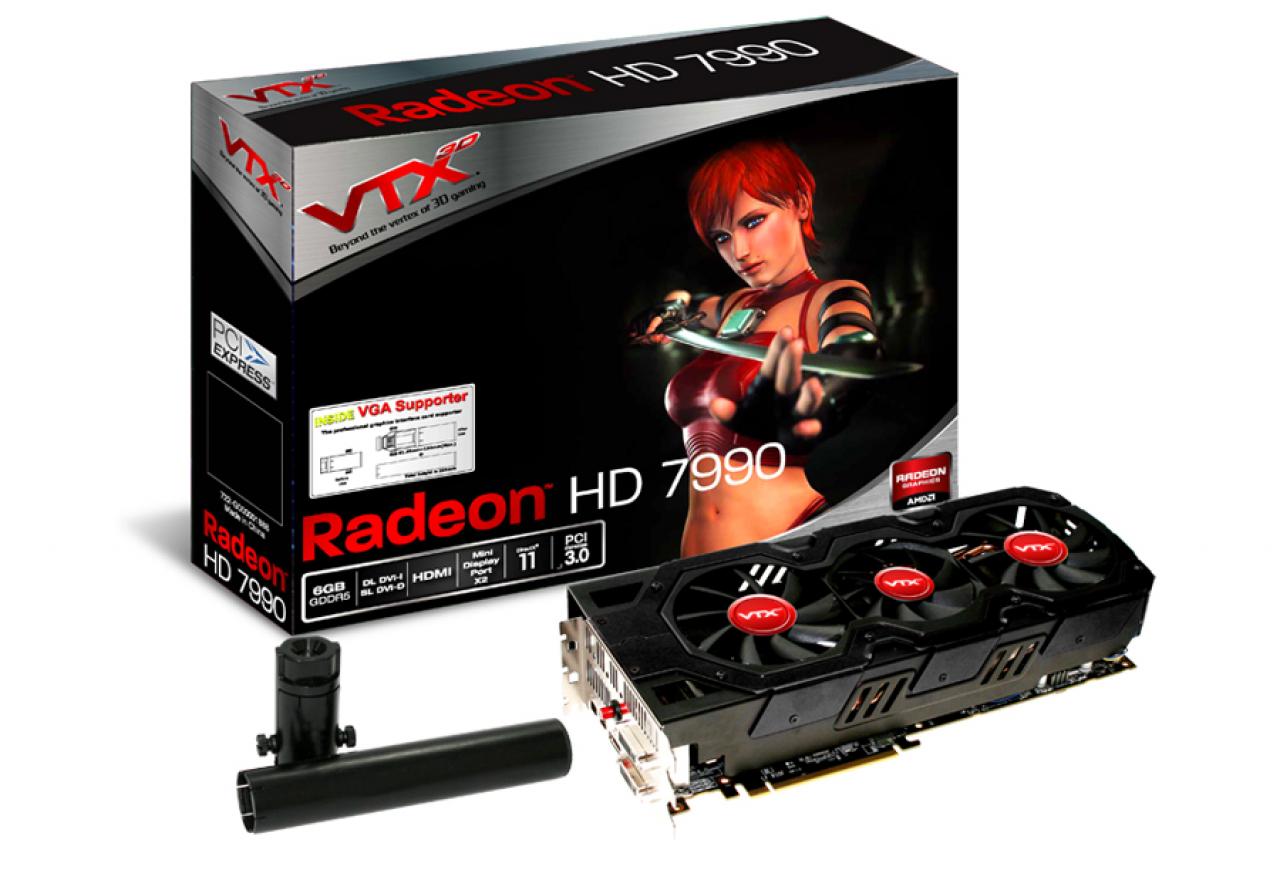 [12/10/2012] VTX3D stellt Radeon HD 7990 vor
