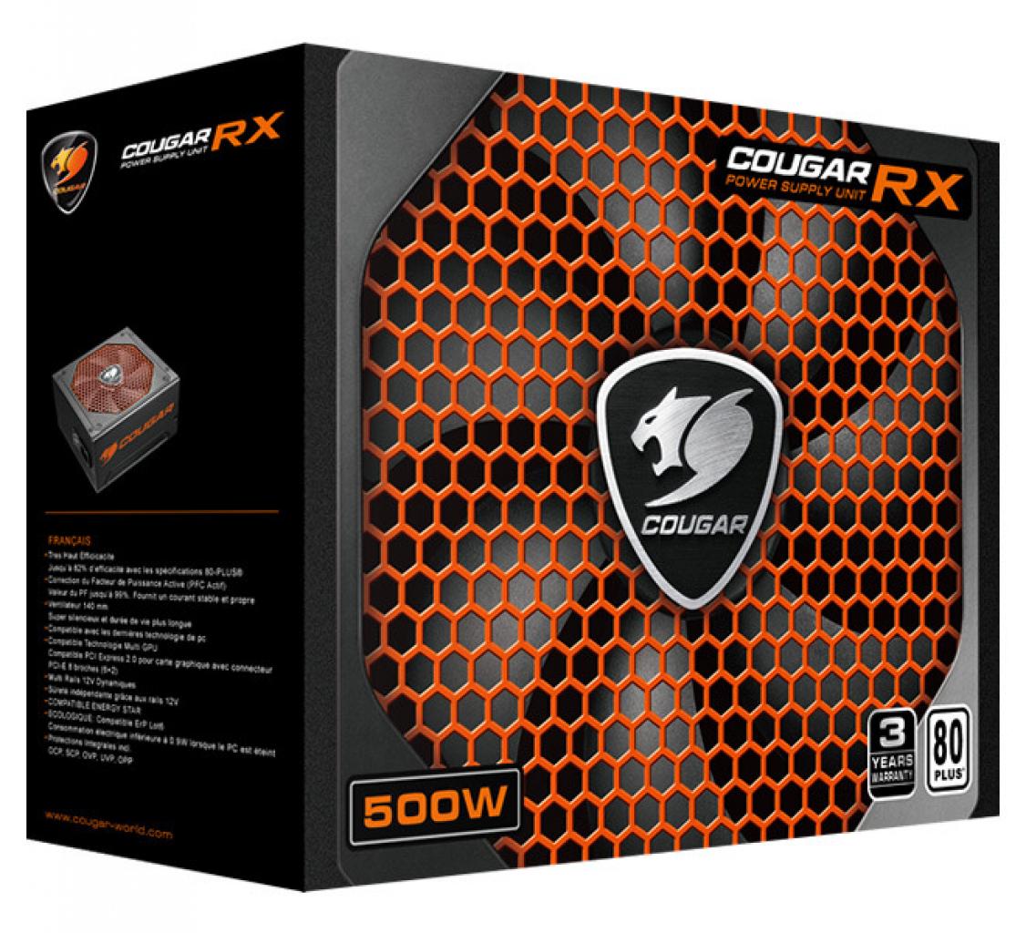 [02/11/2012] Cougar präsentiert neue Netzteile der RX-Serie mit 500 Watt und 600 Watt (3)