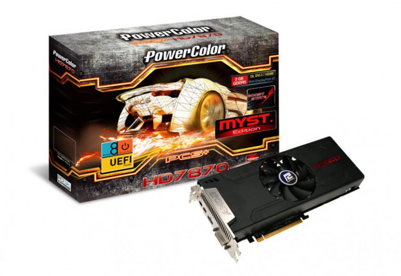 [22/11/2012] Powercolor präsentiert Radeon HD 7870 PCS+ - zweite Tahiti-LE-Karte (1)