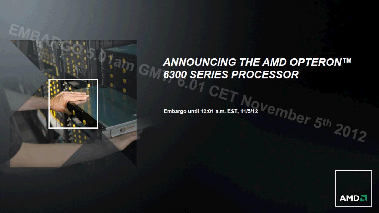 [02/11/2012] AMD stellt die Opteron-6300-Serie mit Piledriver-Architektur vor