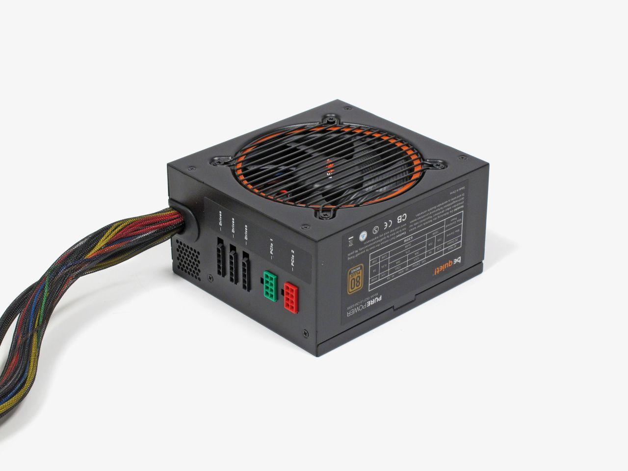 [29/11/2012] 2D: Das Be quiet Pure Power L8 CM 530W (BQT L8-CM-530W) ist im Desktop-Betrieb mit nur 0,1 Sone sehr leise. (65 Euro)