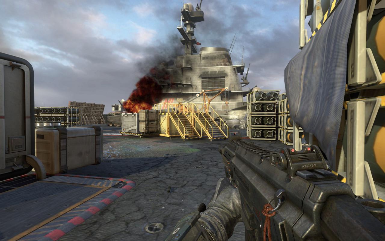 [13/11/2012] CoD - Black Ops 2: Bilder aus dem Multiplayer mit maximalen Details in Full-HD - Karten: Express,Raid und Carrier (92)