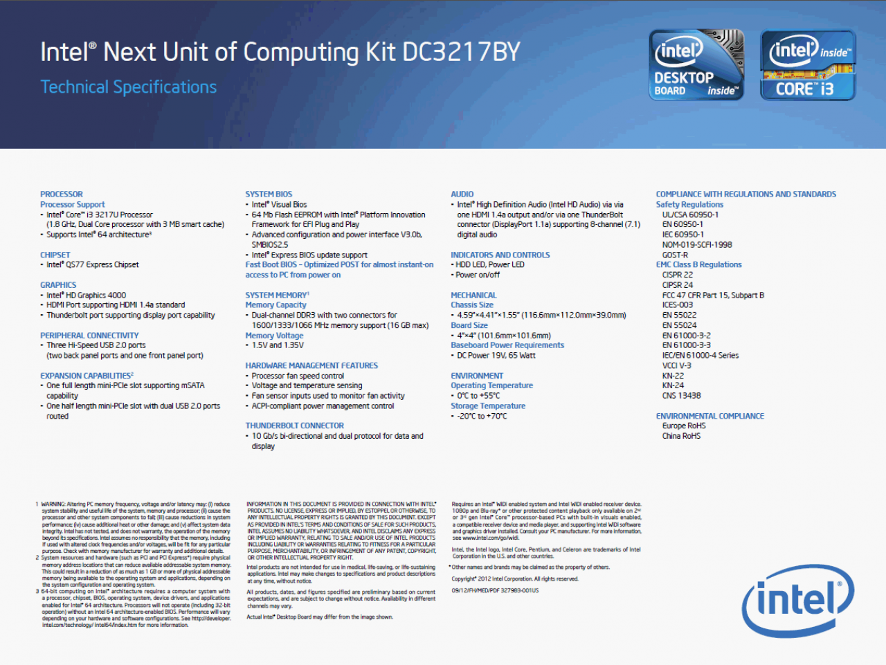 [23/11/2012] Intel NUC alias Next Unit of Computing (4)