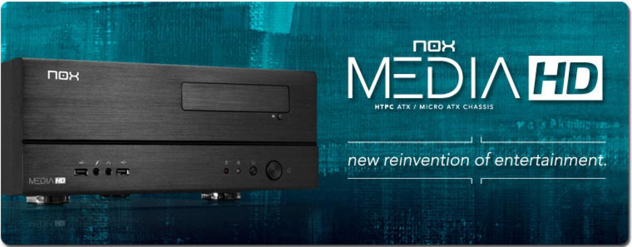 [19/11/2012] Nox Media HD: Elegantes Gehäuse für HTPCs (1)