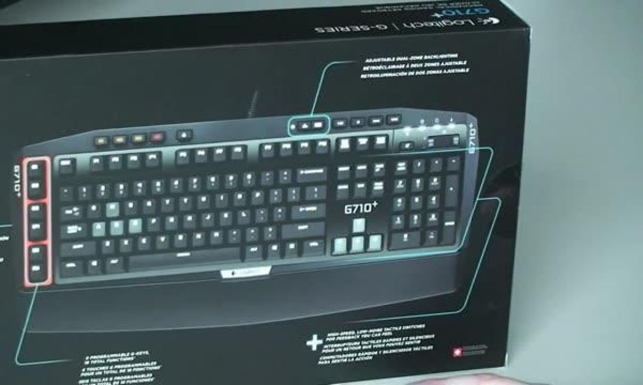 [22/11/2012] Neu im PCGH-Testlabor: Die mechanische Tastatur Logitech G710+ im Video vorgestellt (5)