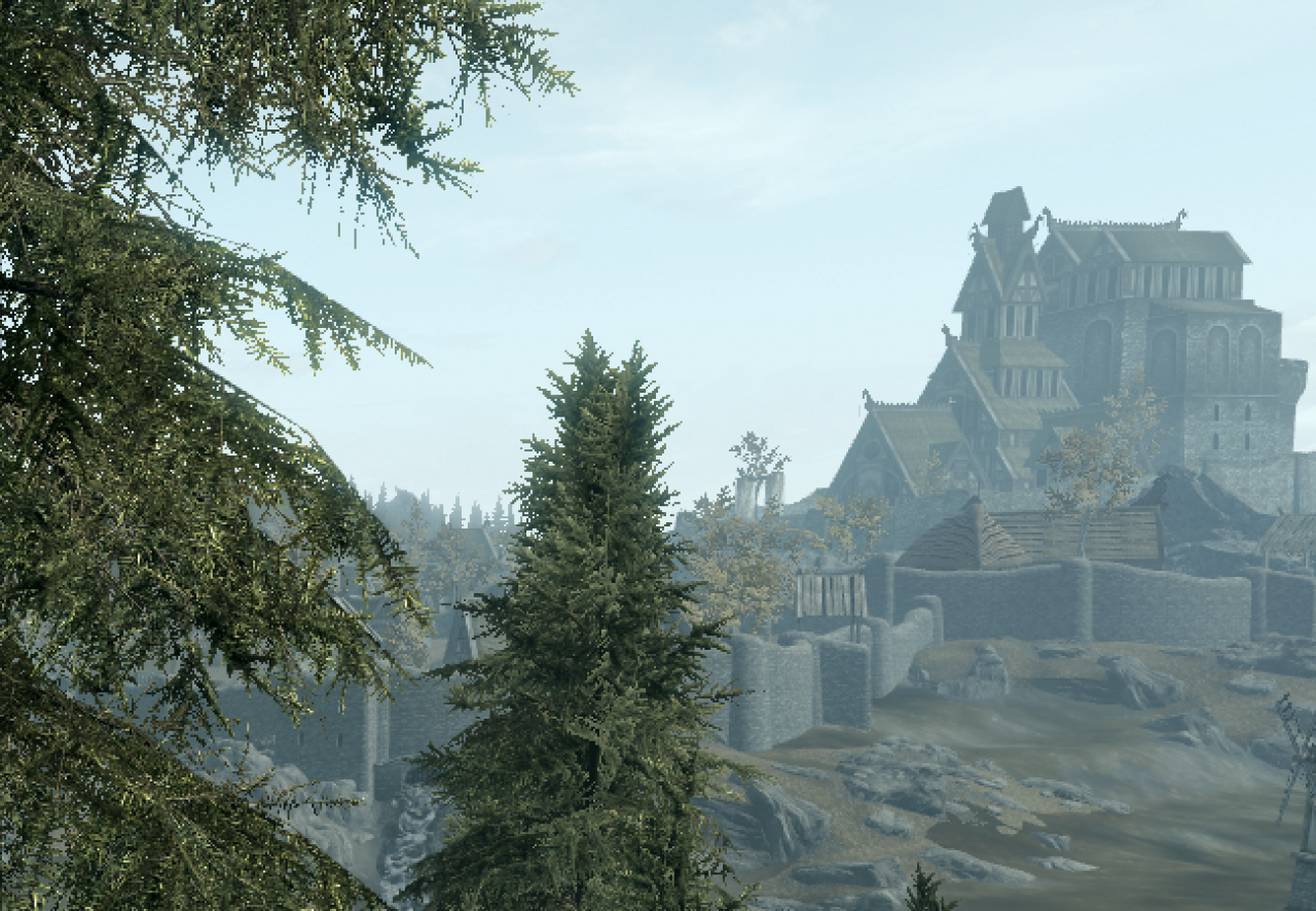 The Elder Scrolls 5 Skyrim: 4x MSAA