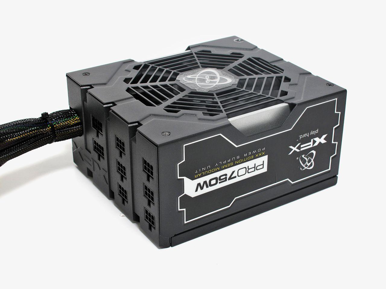 [29/11/2012] 2D: Das XFX Core Edition PRO 750W ATX 2.3 (P1-750S-NLB9)ist im Desktop-Betrieb mit 0,3 Sone noch leise. (75 Euro)