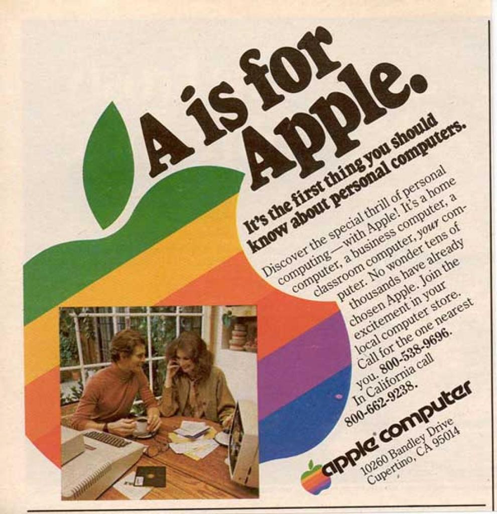 [27/11/2012] Die Evolution der Apple-Werbung von 1976 bis heute - über 80 Bilder (3)