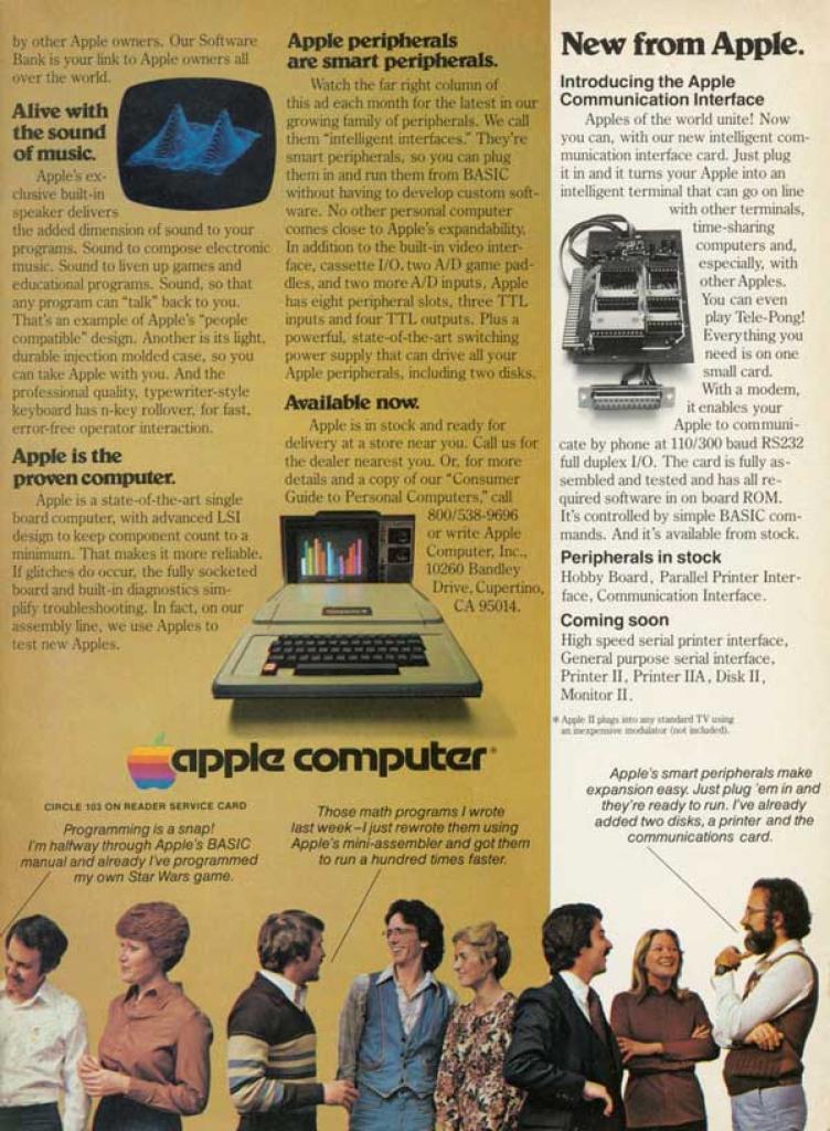 [27/11/2012] Die Evolution der Apple-Werbung von 1976 bis heute - über 80 Bilder (6)