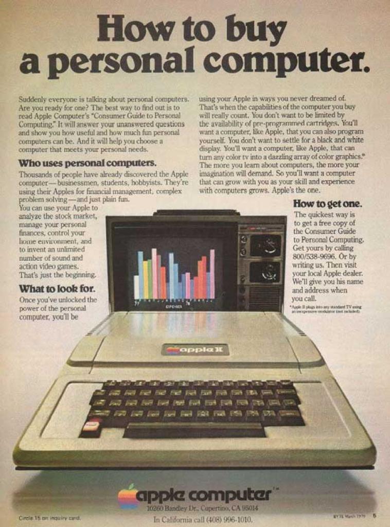 [27/11/2012] Die Evolution der Apple-Werbung von 1976 bis heute - über 80 Bilder (7)