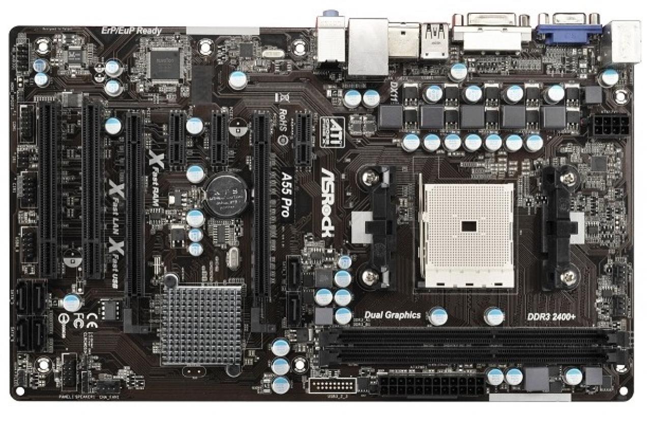 [19/11/2012] Asrock präsentiert mit A55 Pro Mainboard für FM1-Sockel (2)