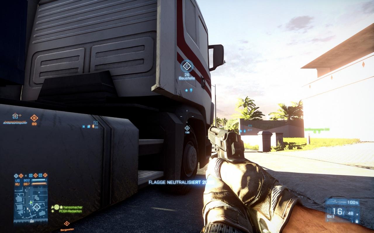 [06/11/2012] Battlefield 3 - Bandar Desert: Intensivere Beleuchtung und sattere Farben dank Farbmod (19)