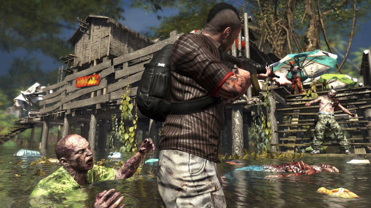 [06/11/2012] Dead Island Riptide lässt im April die Untoten auf die Insel Palanai und uns los - allerdings nicht in Deutschland, es bleibt ergo nur der Griff zur Import-Version. Erneut geht es den Zombies an den Kragen, egal ob per Baseball-Schläger oder mittels Schusswaffen