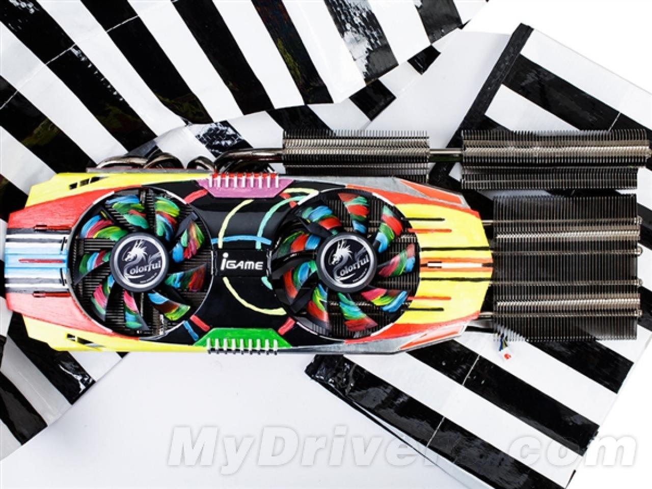 [02/11/2012] Colorful iGame GTX 660 Ti WCG: Enormer Kühler und ziemlich bunt (3)