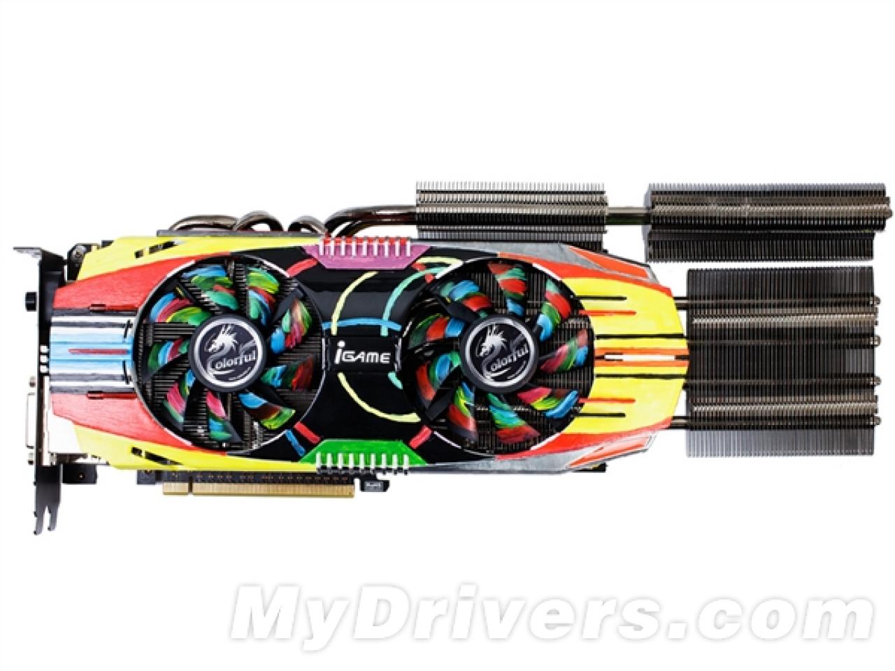 [02/11/2012] Colorful iGame GTX 660 Ti WCG: Enormer Kühler und ziemlich bunt (7)