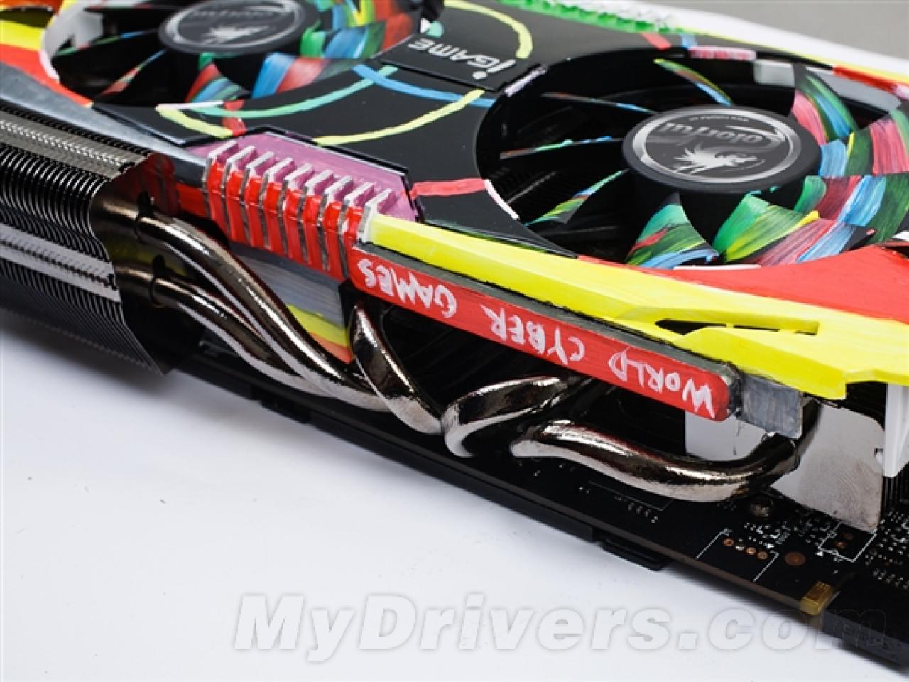 [02/11/2012] Colorful iGame GTX 660 Ti WCG: Enormer Kühler und ziemlich bunt (8)