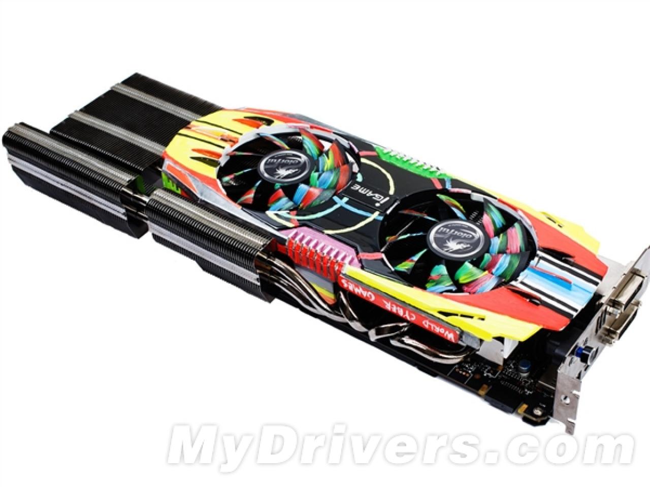 [02/11/2012] Colorful iGame GTX 660 Ti WCG: Enormer Kühler und ziemlich bunt (11)