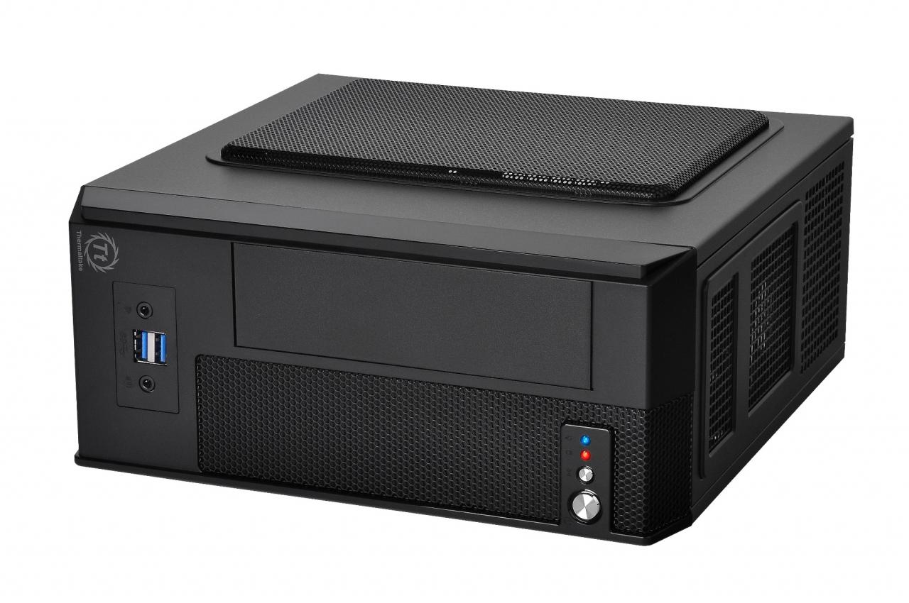 [26/11/2012] Thermaltake präsentiert ITX-Gehäuse mit integriertem Netzteil (3)