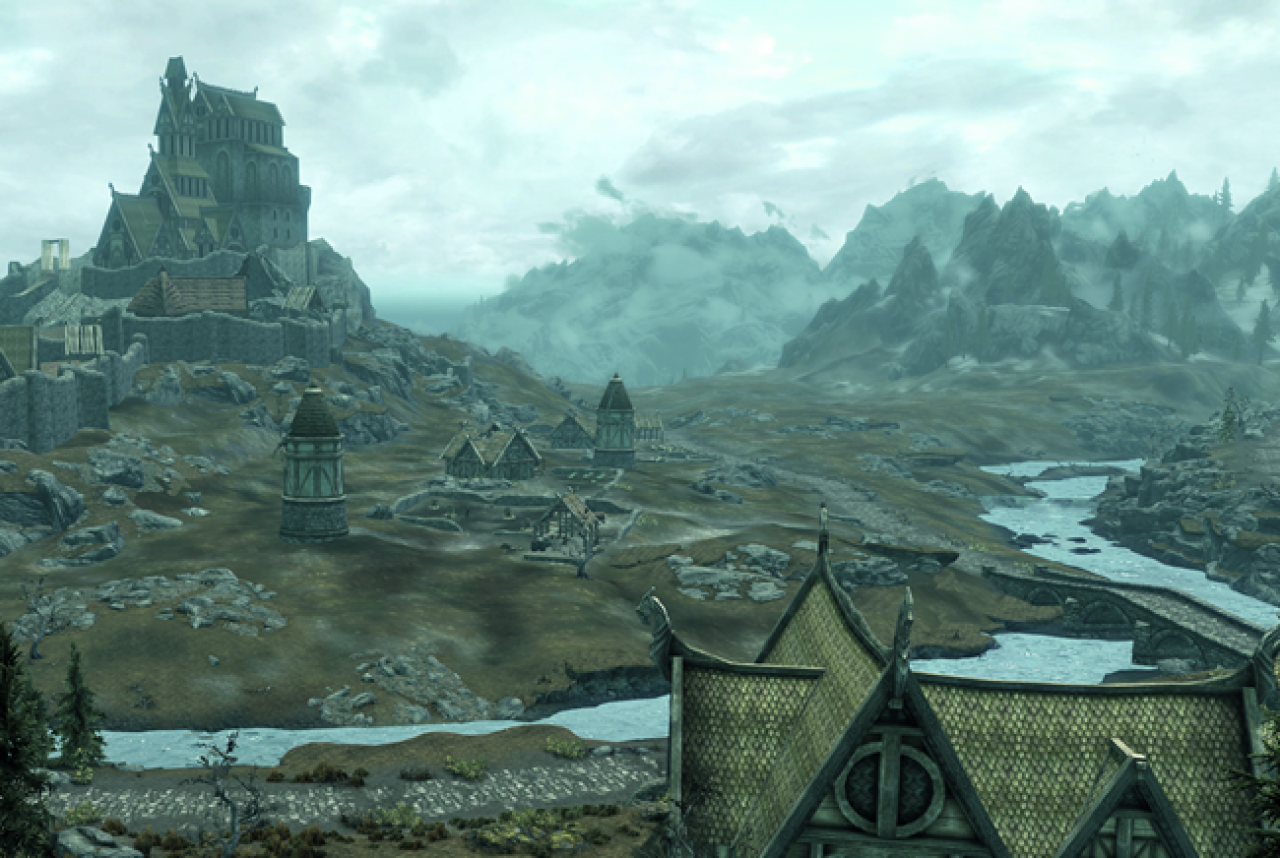 The Elder Scrolls 5 Skyrim: uGridsToLoad=11 (Mod)