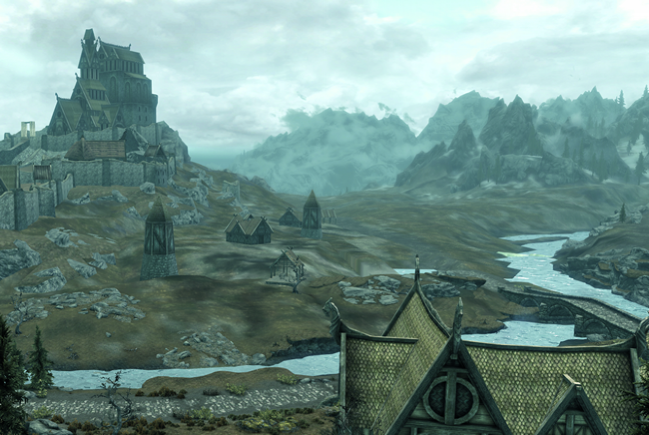 The Elder Scrolls 5 Skyrim: uGridsToLoad=5 (Standard)