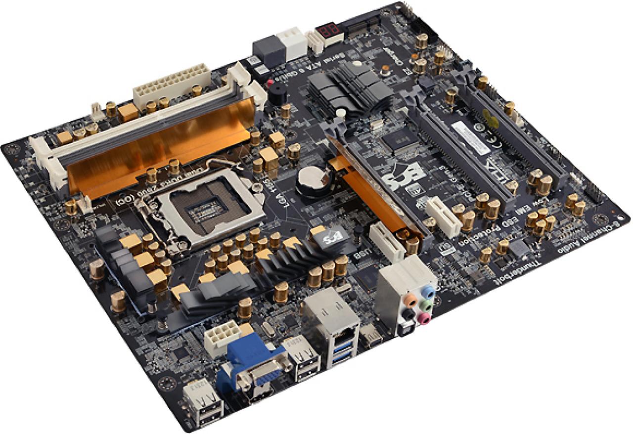 [14/11/2012] ECS Elitegroup stellt mit Z77H2-A5X neues Mainboard mit Thunderbolt vor (2)
