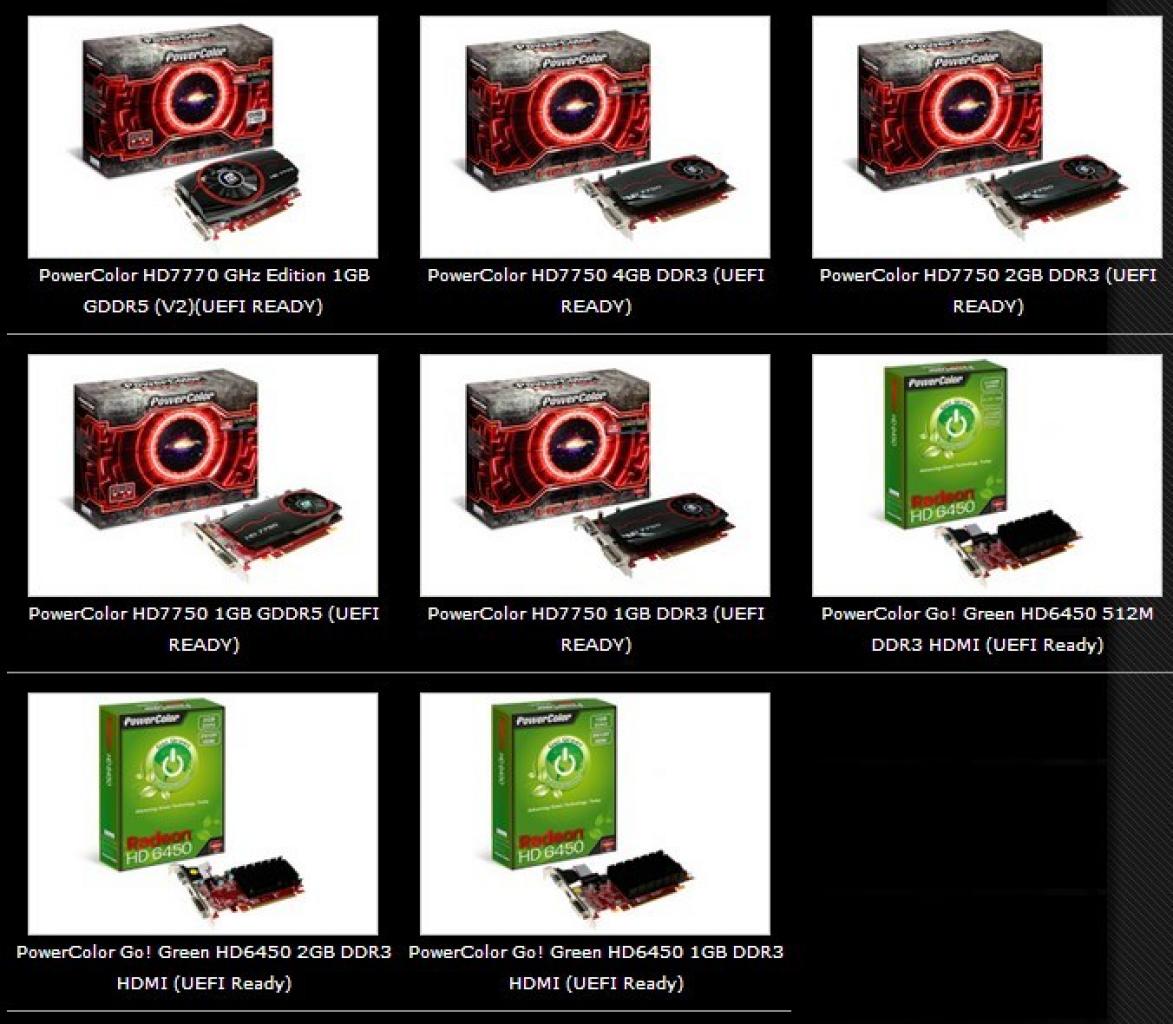 [12/12/2012] Powercolor entwickelt Grafikkarten-Firmware für UEFI-Unterstützung (2)