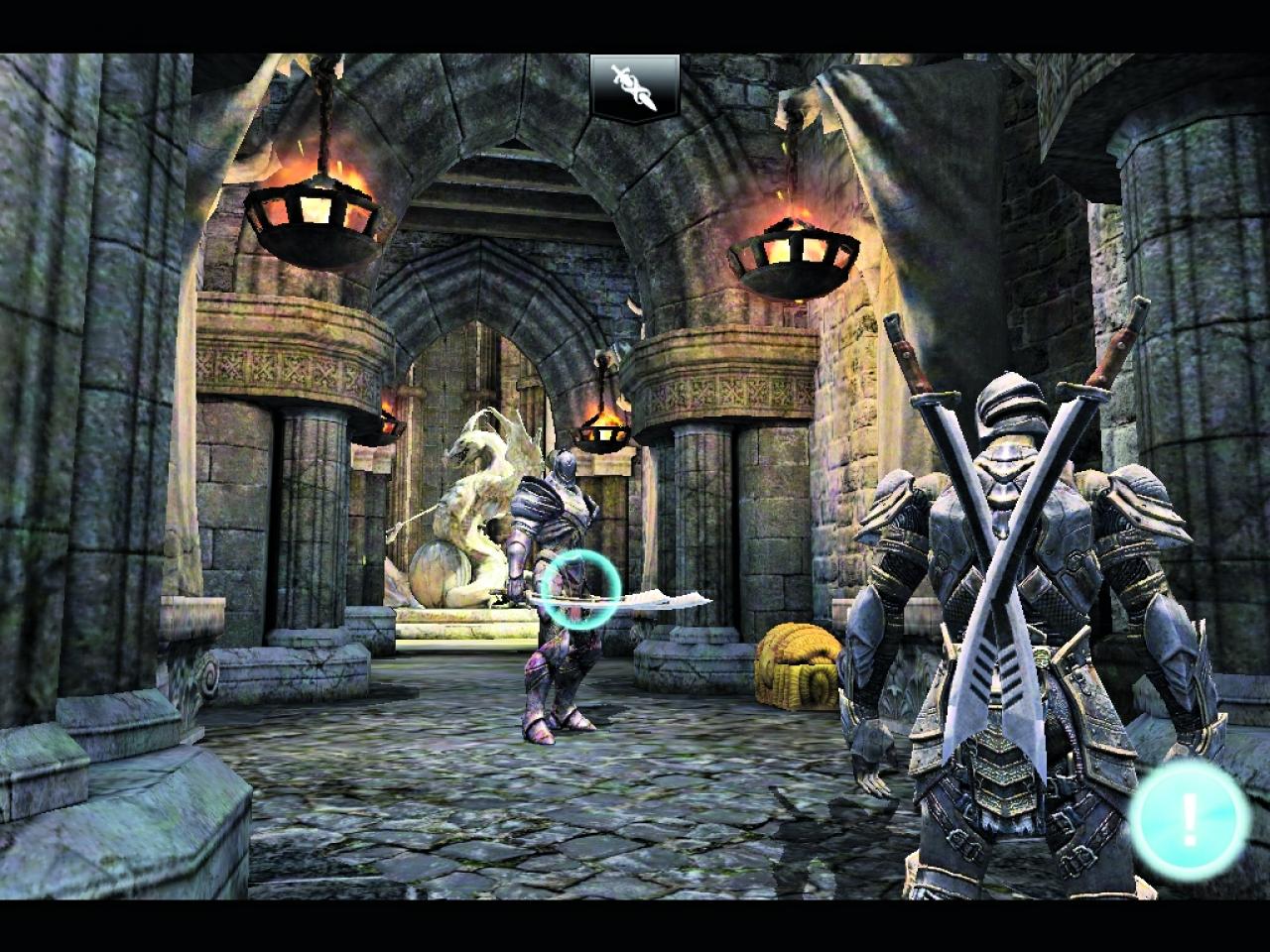 [21/12/2012] Platz 10 | Infinity Blade 2 (Beat 'em up) | € 5,99 | Tolle Grafik und motivierende Kämpfe: Per Wischgesten bestreiten Sie Duelle und steigen dabei im Level auf. | P&P (01/2012) | Wertung 1,36