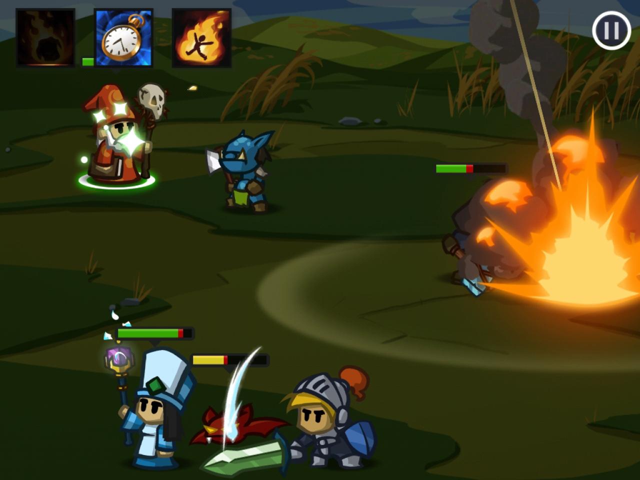 [05/12/2012] Platz 11 | Battleheart (Rollenspiel/Strategie) | € 2,12 | Bei diesem Rollenspiel führen Sie bis zu vier Helden, die Sie mit Fähigkeiten und Items verstärken, in taktische Kämpfe. | Wertung 1,43