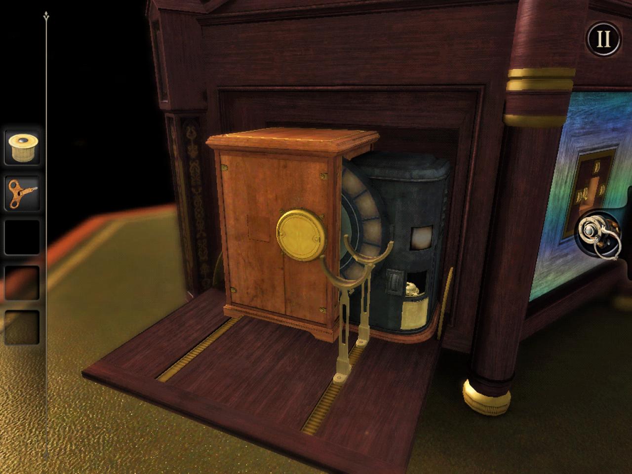 [21/12/2012] Platz 24 | The Room (Rätsel) | € 1,79 (nur iPad) | Mysteriös-unheimliches Rätselspiel, mit kleinen Story-Schnipseln und viel Knobelei. Leider etwas zu kurz. | P&P (03/2012) | Wertung 1,60