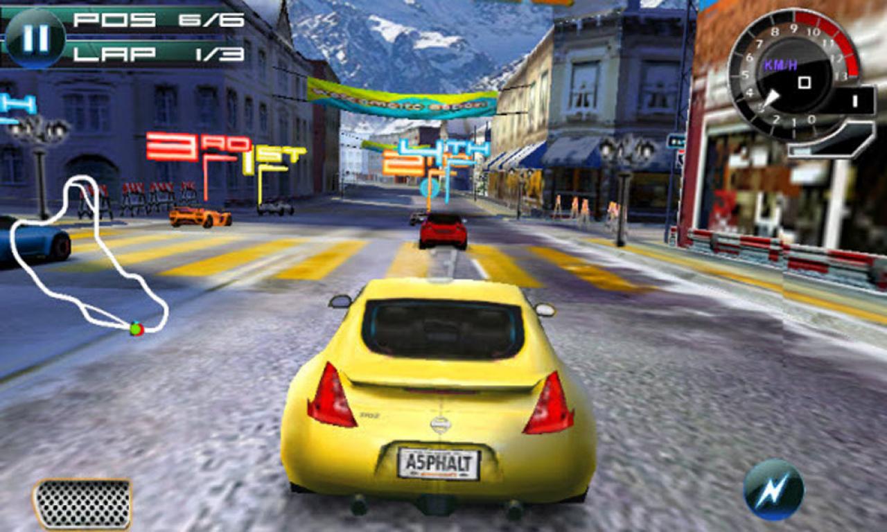 [05/12/2012] Platz 17 | Asphalt 7: Heat (Rennspiel) | € 0,79 | Wer mit teuren Luxusschlitten traumhaften Straßen unsicher machen will, kommt hier voll auf seine Kosten. | Wertung 1,70