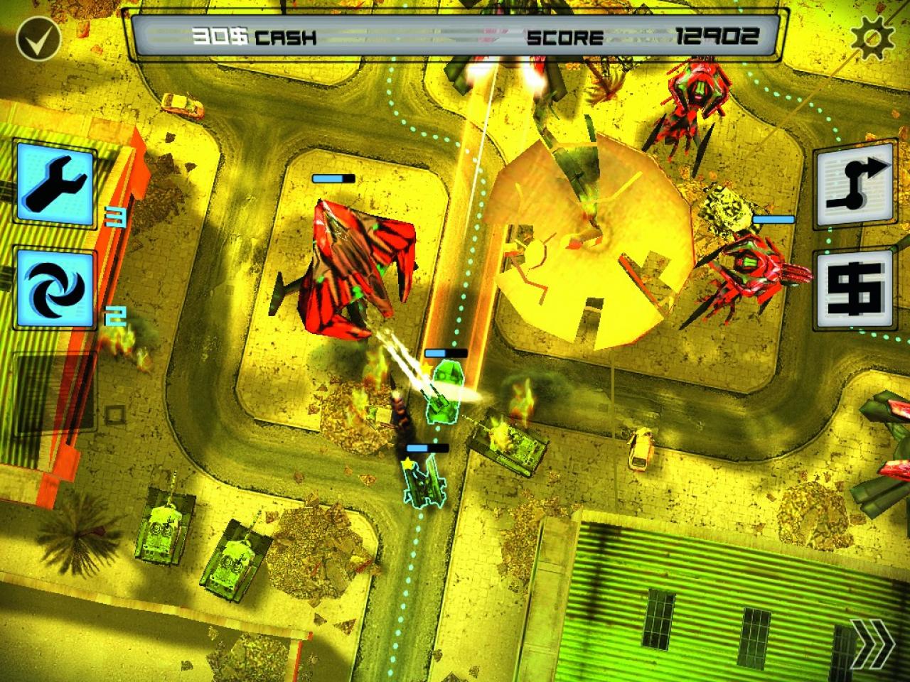 [05/12/2012] Platz 18 | Anomaly Warzone Earth (Tower Offense) | € 2,99 | Schalten Sie mit einem Konvoi von maximal sechs Einheiten außerirdische Kanonen aus. Spannend und optisch hübsch. | Wertung 1,78