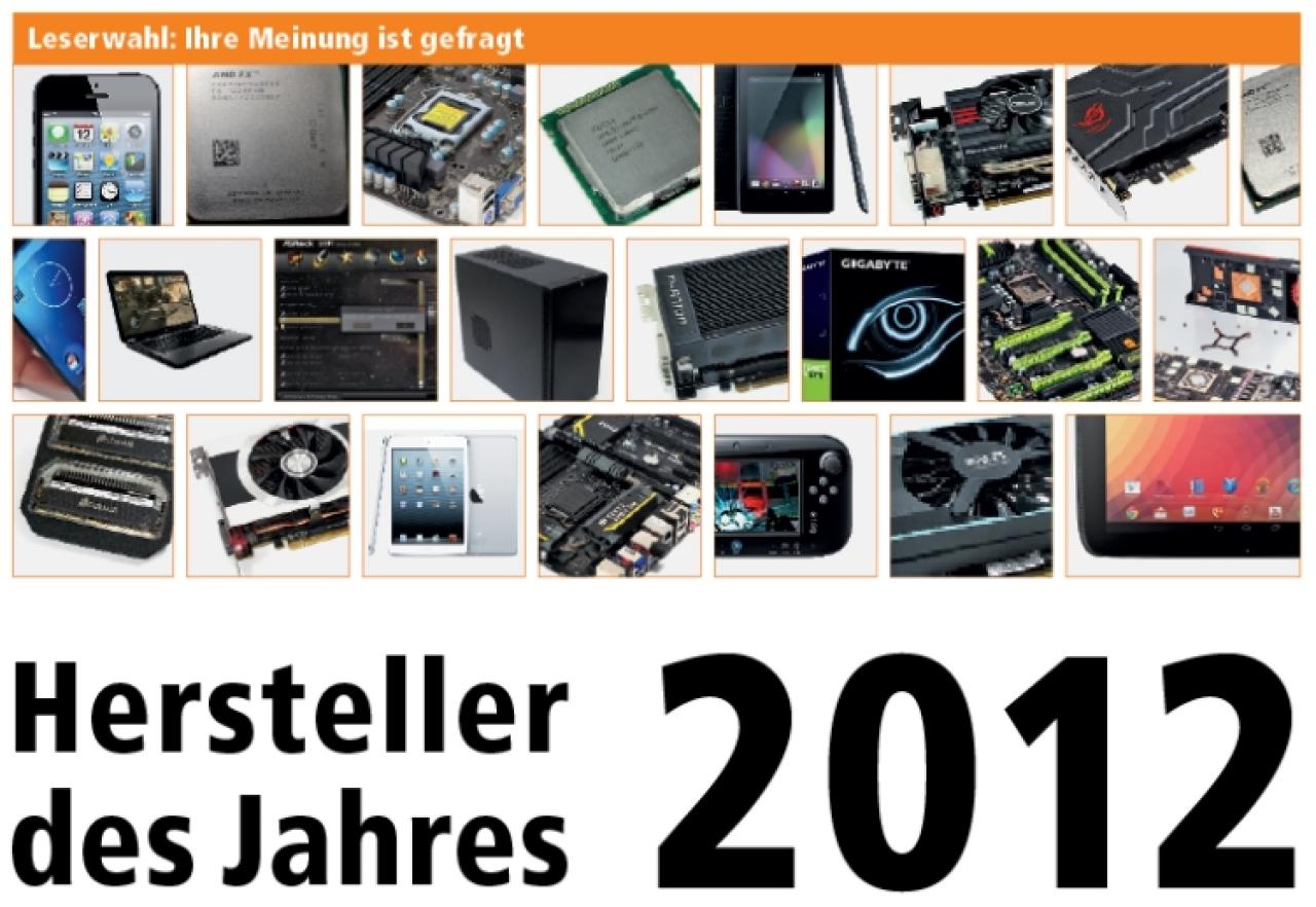 [21/12/2012] Hersteller des Jahres 2012
