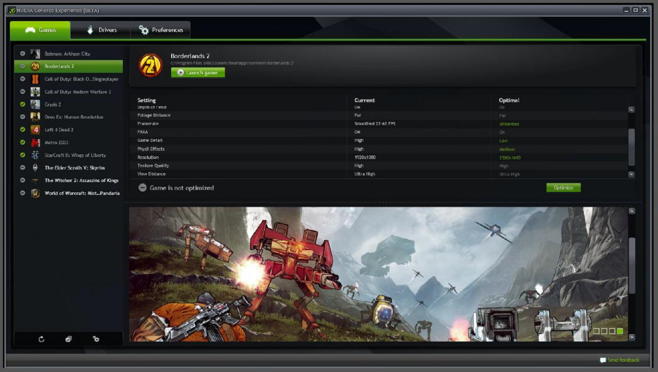 [06/12/2012] Geforce Experience: Programm für optimale Systemeinstellungen - Open Beta gestartet (14)