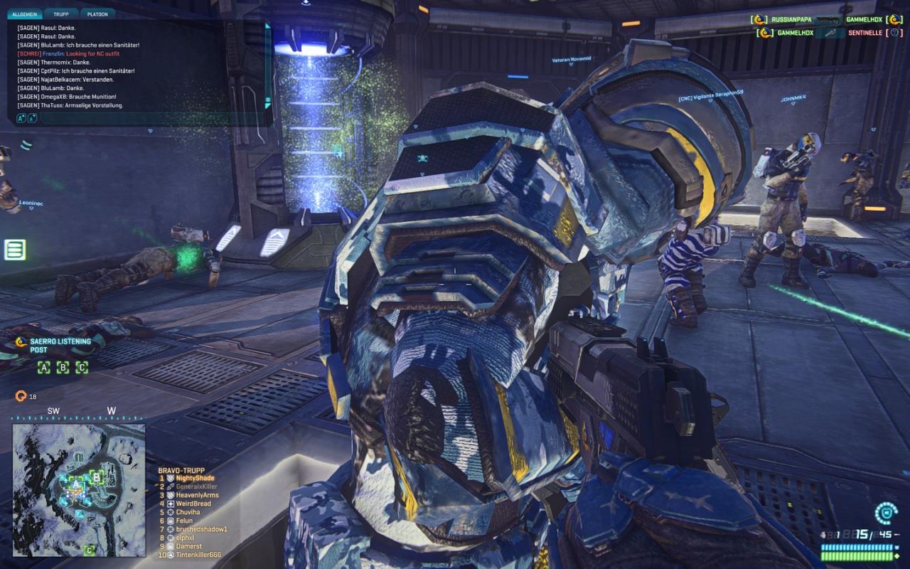 [22/12/2012] Ein riesiges Schlachtfeld, Fahrzeuge, Flugzeuge, verschiedene Klassen und alles mit ordentlicher Grafik: Planetside 2 hat Shooter-Fans viel zu bieten (20)