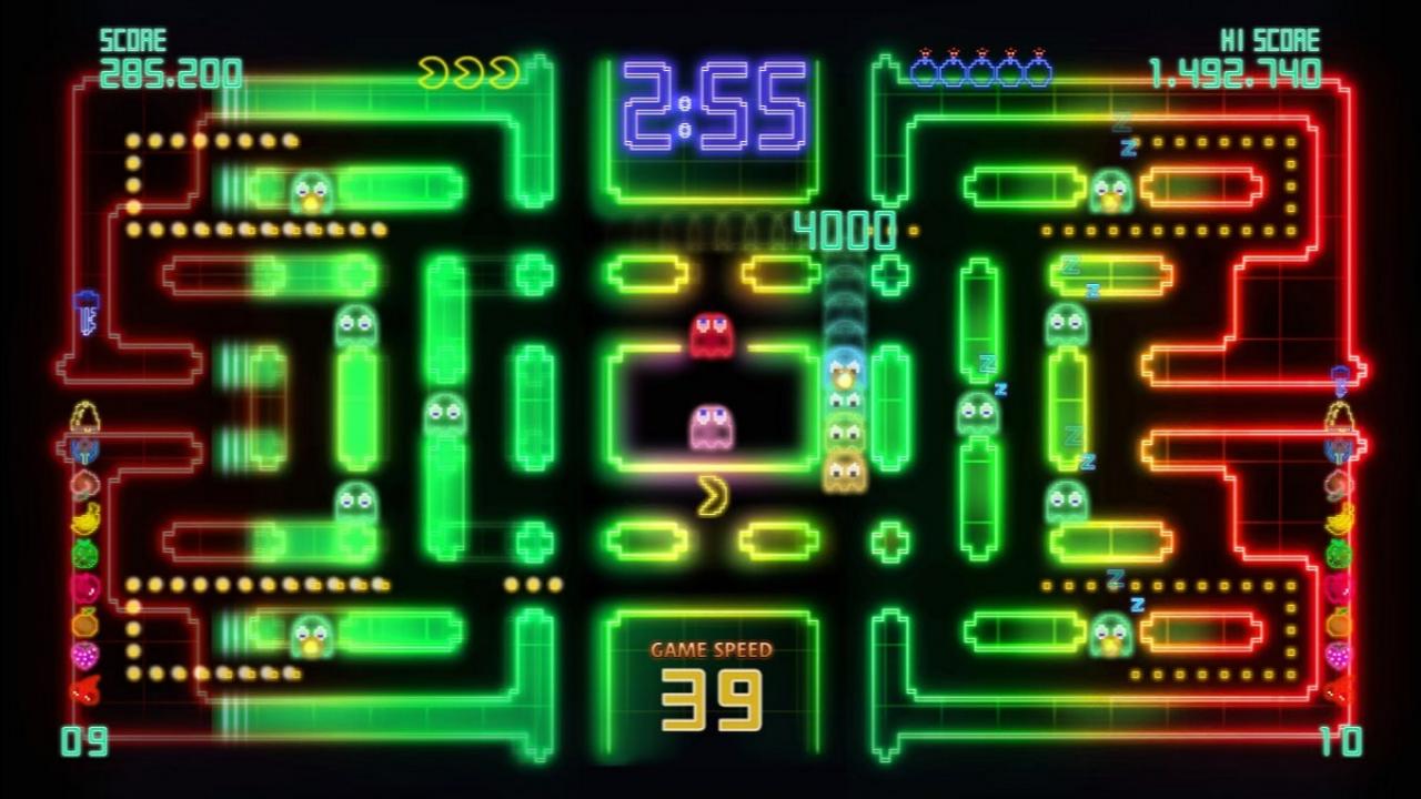 [05/12/2012] Platz 32: 92.00% - Pac-Man Championship Edition DX (Namco Bandai Games America, 2010)