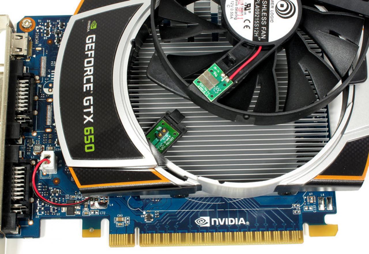 [21/12/2012] Sparkle Geforce GTX 650 OC Dragon Cyclone: Per Stecksystem lässt sich das Lüfter problemlos tauschen.