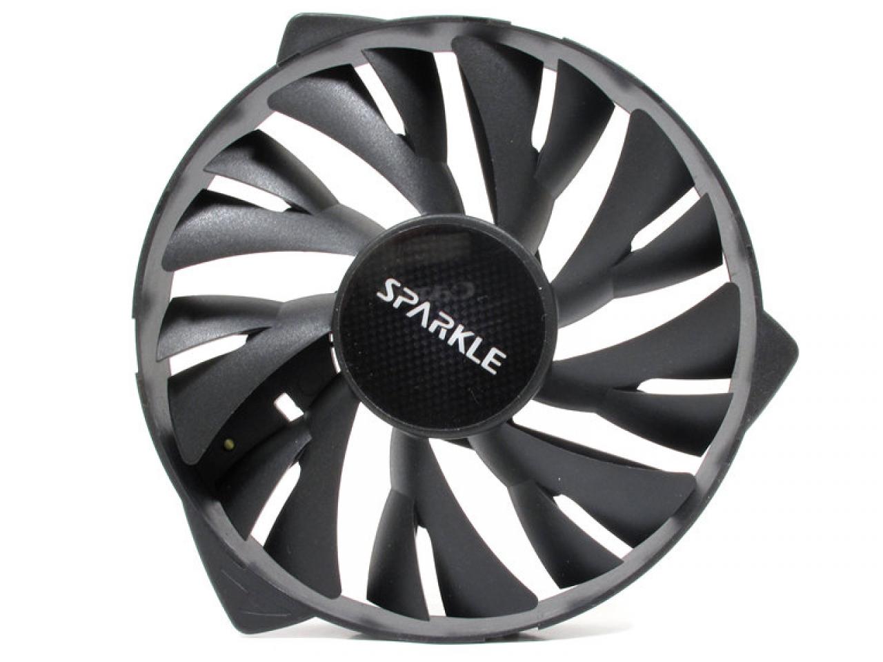 [21/12/2012] Sparkle Geforce GTX 650 OC Dragon Cyclone: Der Standard-Lüfter mit 