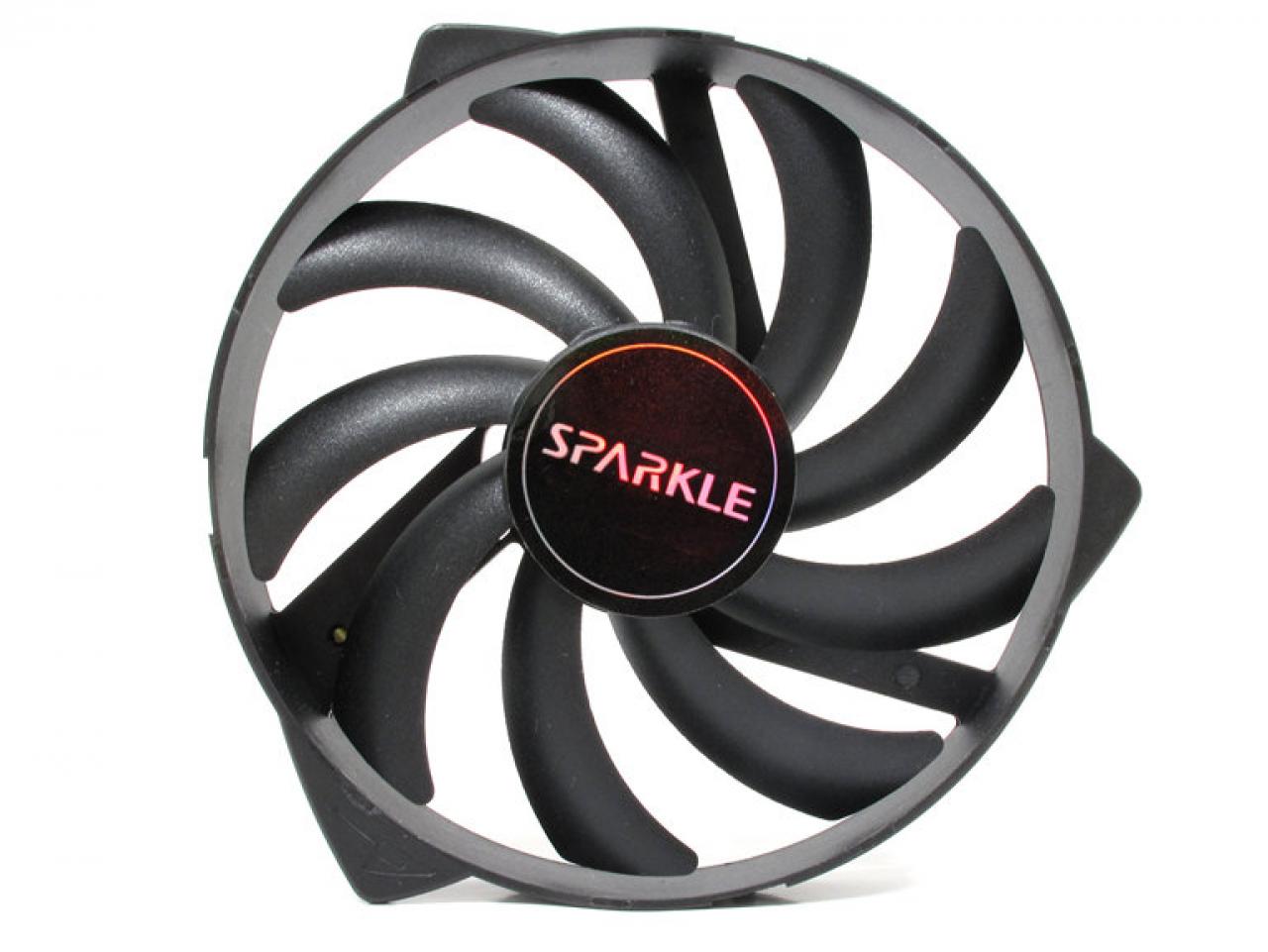 [21/12/2012] Sparkle Geforce GTX 650 OC Dragon Cyclone: Der Silent-Propeller mit stark geschwungenen Rotorblättern