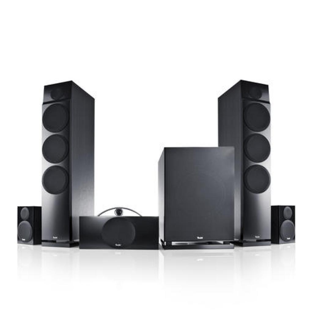 [05/12/2012] Teufel bringt neue Heimkino-Systeme - Theater-Serie mit Surround-Sets ab 700 Euro. Im Bild: Teufel Theater T500 Mk2.