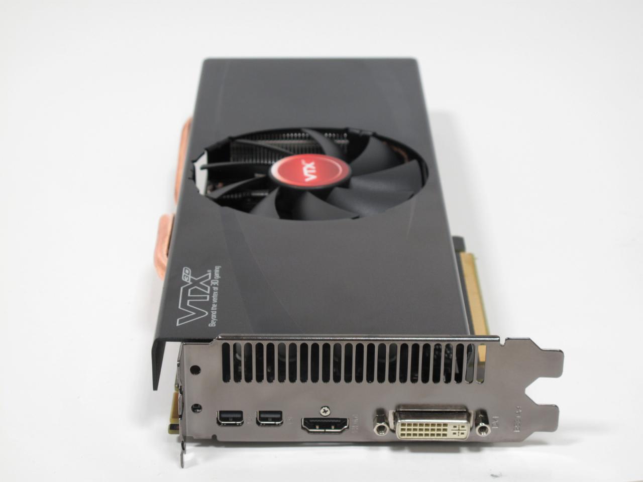 [10/12/2012] VTX3D Radeon HD 7870 Black Boost Edition: die Anschlüsse
