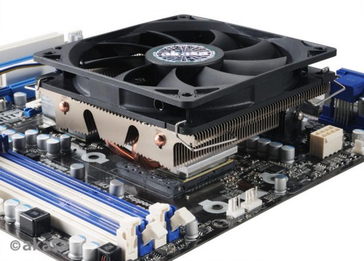 [04/12/2012] Akasa Nero LX: Low-Profile-CPU-Kühler für HTPCs (4)