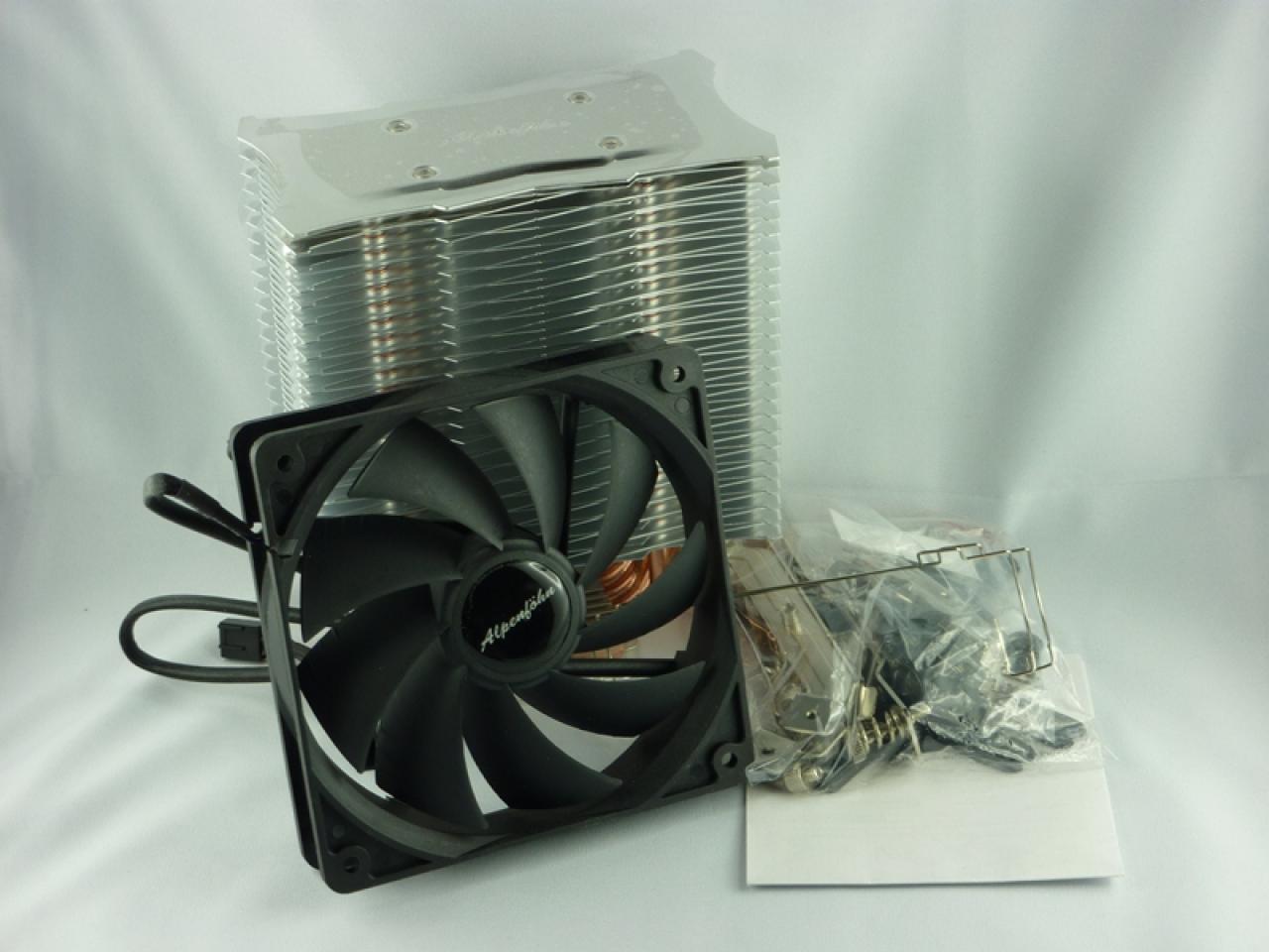 [16/12/2012] PCGHX-Review: CPU-Kühler Alpenföhn Matterhorn Pure - puristisch und trotzdem gut?